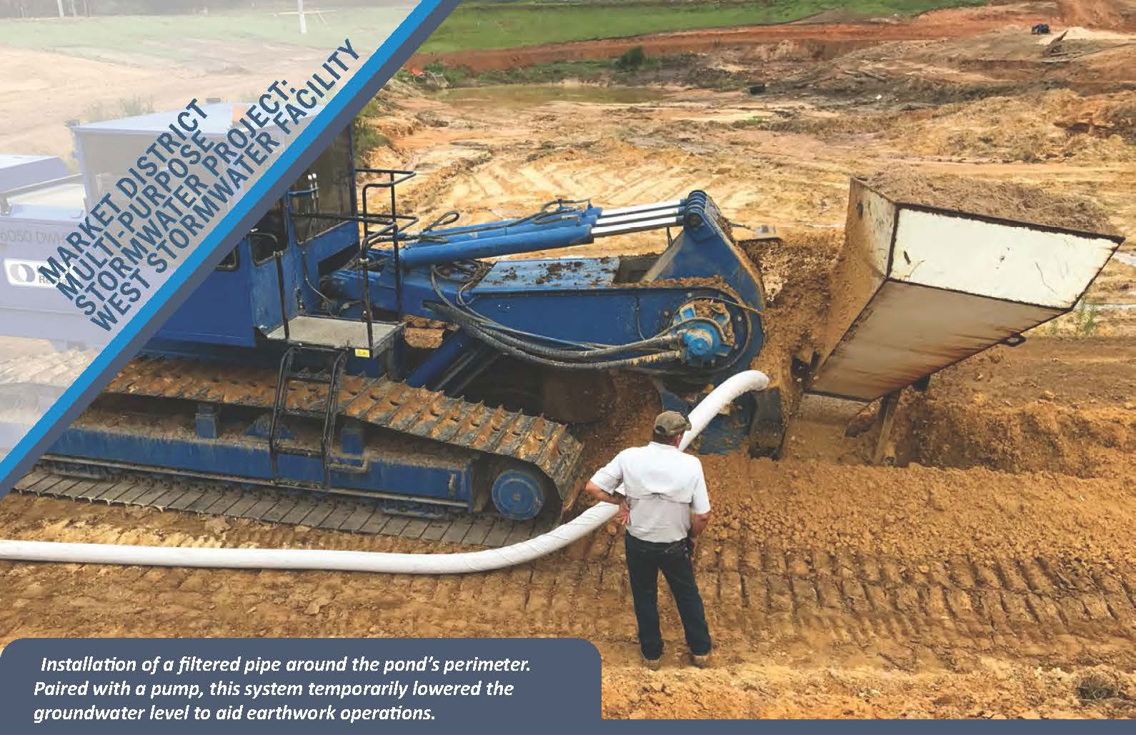Installing filtered pipe