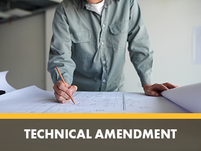 Technical Amendment